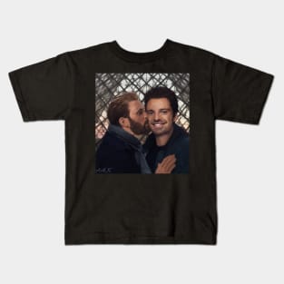 Selfie Kiss Kids T-Shirt